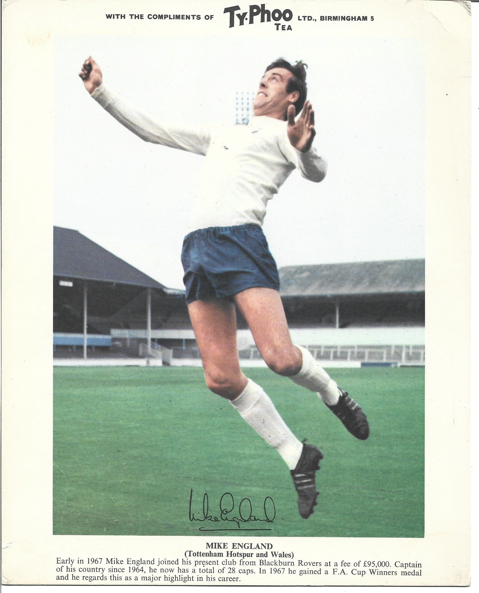 MIKE ENGLAND - TOTTENHAM