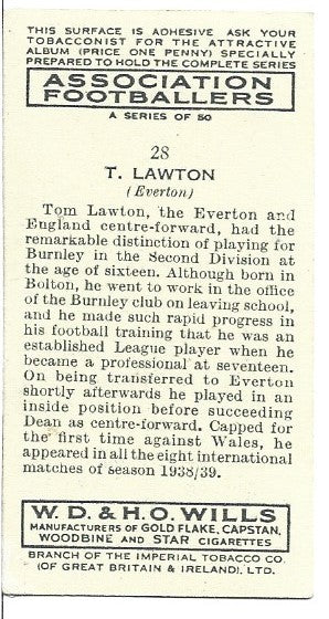 28. T. LAWTON - EVERTON