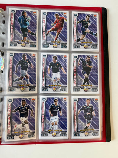 TIPPELIGAEN 2012 - KOMPLETT SERIE - BASE, TRENER, BADGE, INSERTS, PREMIEKORT & EN UÅPNET PAKKE