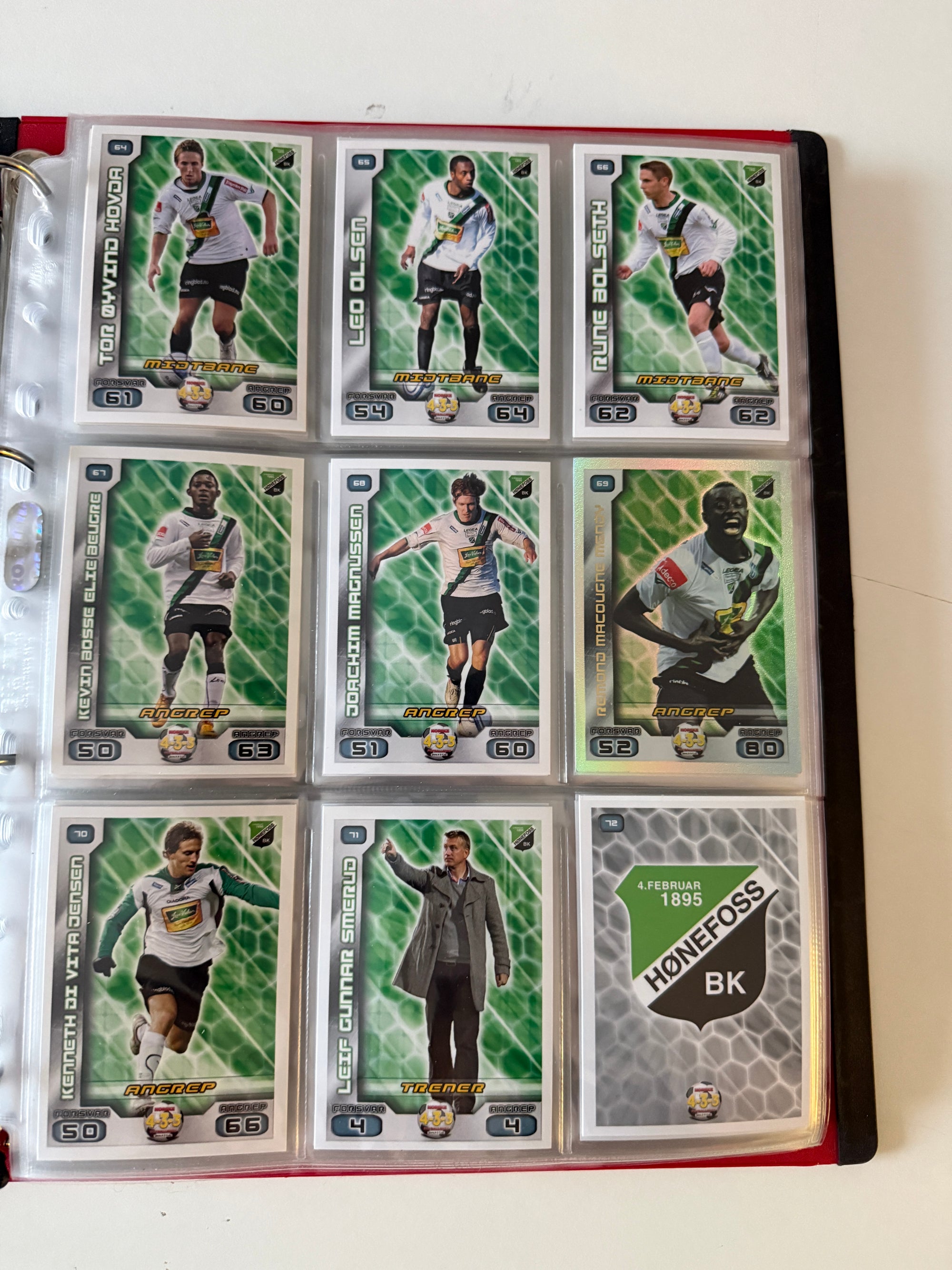 TIPPELIGAEN 2012 - KOMPLETT SERIE - BASE, TRENER, BADGE, INSERTS, PREMIEKORT & EN UÅPNET PAKKE