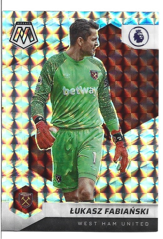 084. LUKASZ FABIANSKI - WEST HAM UNITED - MOSAIC