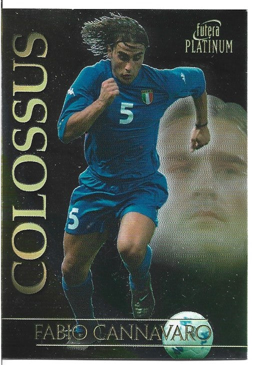 C01. FABIO CANNAVARO - ITALY - COLOSSUS - INSERT