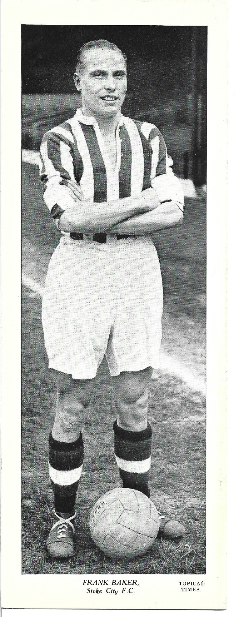FRANK BAKER - STOKE CITY