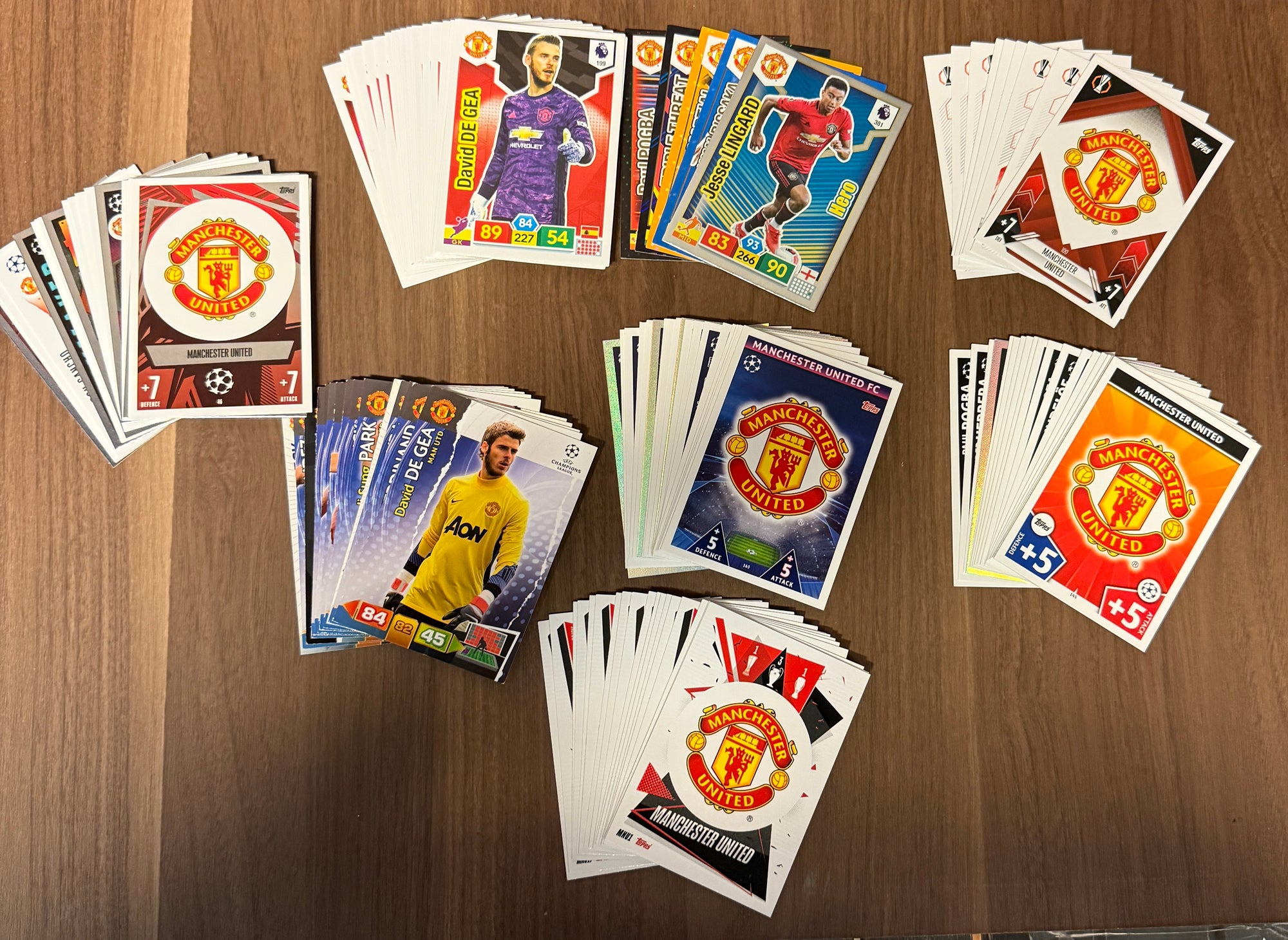 MANCHESTER UNITED - "SUPERLOT" - 8 LAGSETT