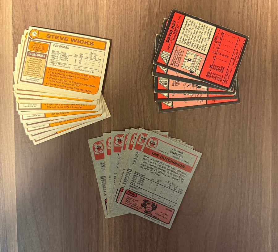 CHELSEA - "VINTAGE-LOT" - 3 ÅRGANGER