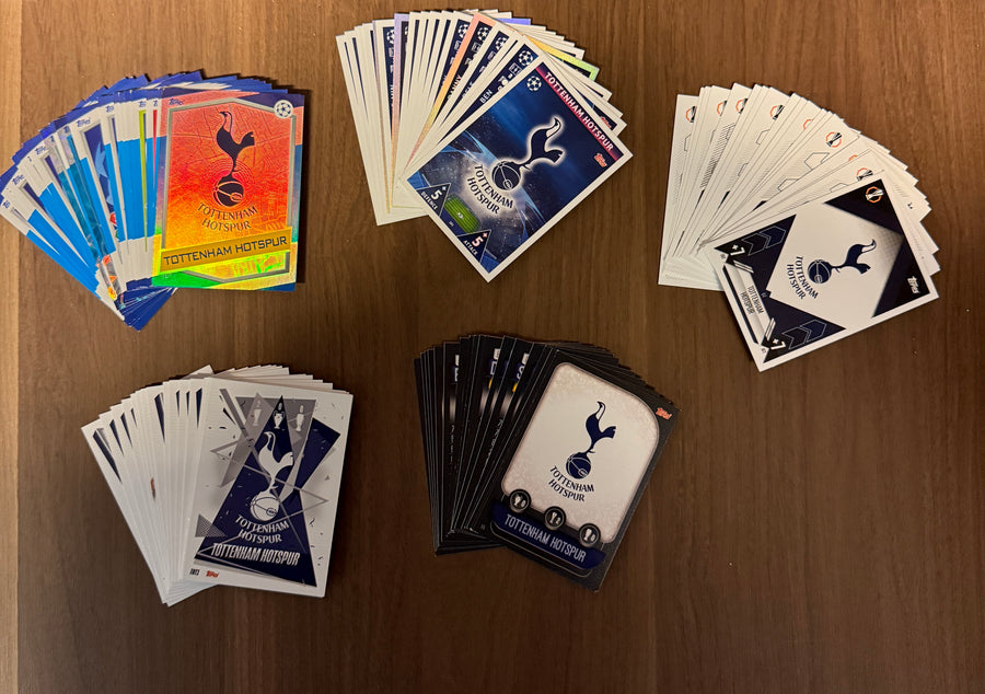 TOTTENHAM HOTSPUR - LOT - CHAMPIONS LEAGUE - 5 ÅRGANGER