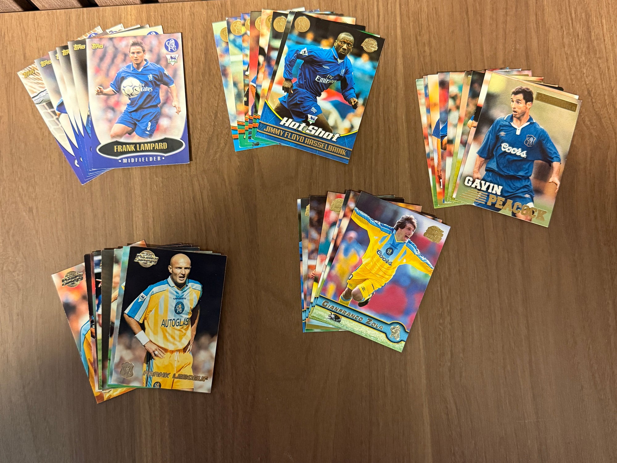 CHELSEA - LOT - PREMIER GOLD - 5 ÅRGANGER