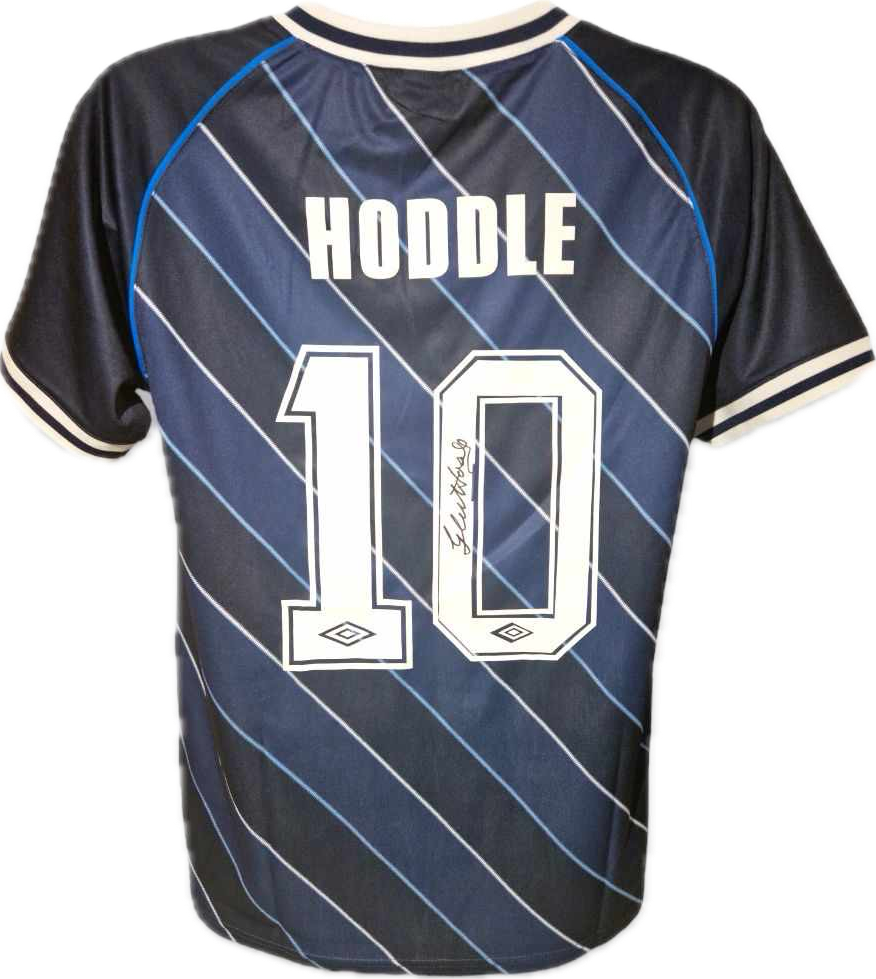 GLENN HODDLE - SIGNERT DRAKT MED EKTEHETSBEVIS/COA