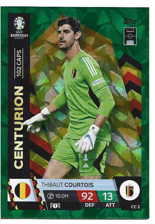 CC.002 - THIBAUT CURTOIS - BELGIUM - CENTURION - GREEN EMERALD HOLOGRAPH