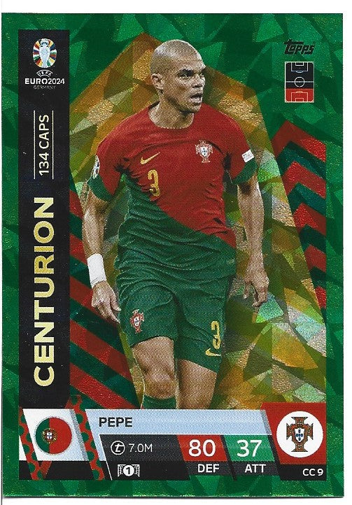 CC.009 - PEPE - PORTUGAL - CENTURION - GREEN EMERALD HOLOGRAPH