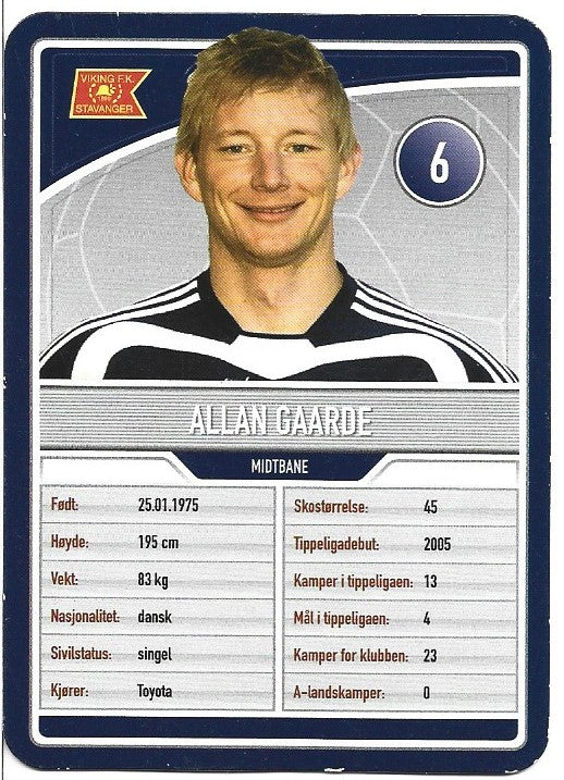 VIKING FK - ALLAN GAARDE