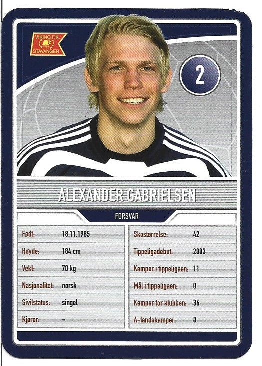 VIKING FK - ALEXANDER GABRIELSEN