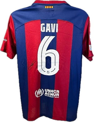 GAVI - SIGNERT DRAKT MED EKTEHETSBEVIS/COA
