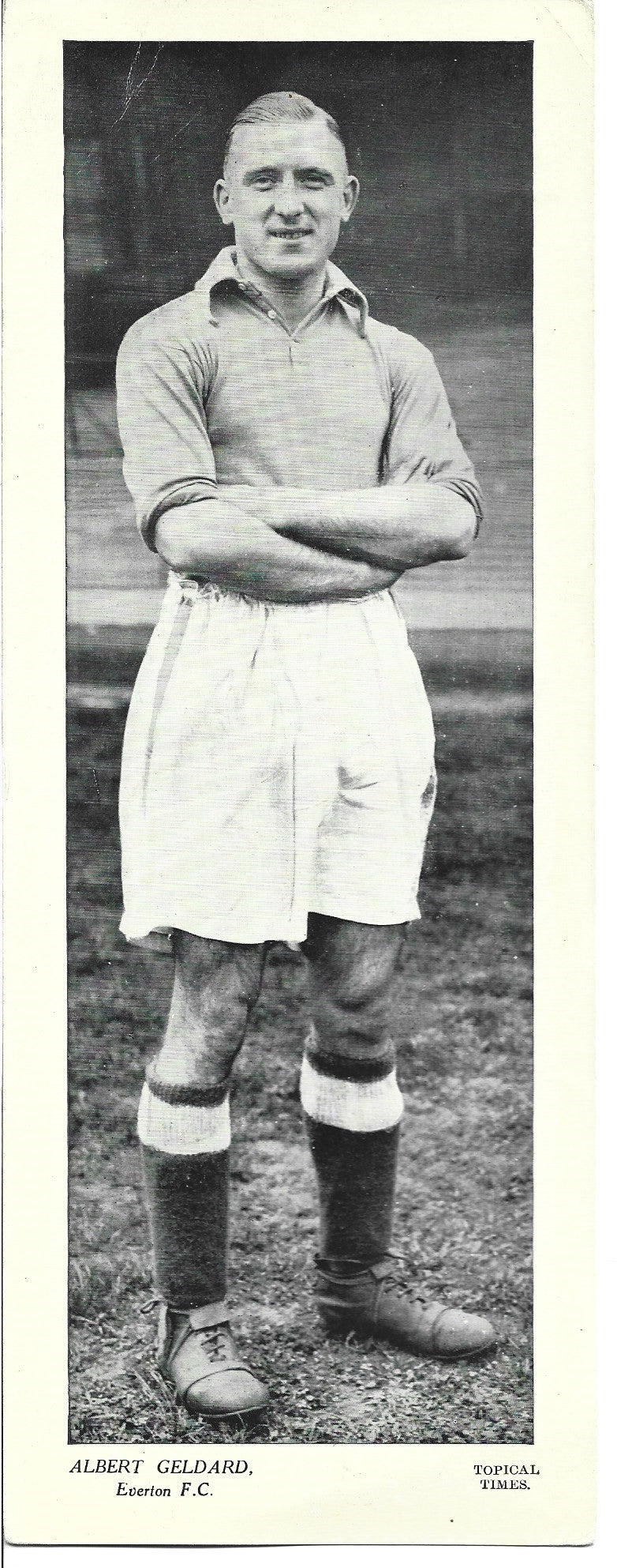 ALBERT GELDARD - EVERTON