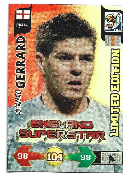 ES-LE. STEVEN GERRARD - ENGLAND SUPERSTAR - LIMITED EDITION