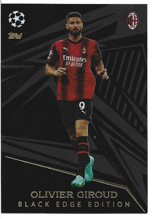 499. OLIVIER GIROUD - AC MILAN - BLACK EDGE EDITION