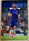 CHELSEA - OLIVIER GIROUD - SIGNERT BILDE MED EKTEHETSBEVIS/COA