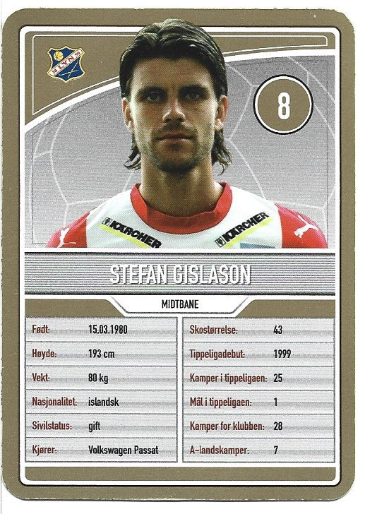 LYN - STEFAN GISLASON - GULLKORT