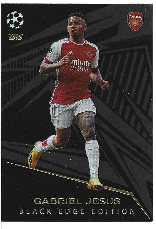492. GABRIEL JESUS - ARSENAL - BLACK EDGE EDITION