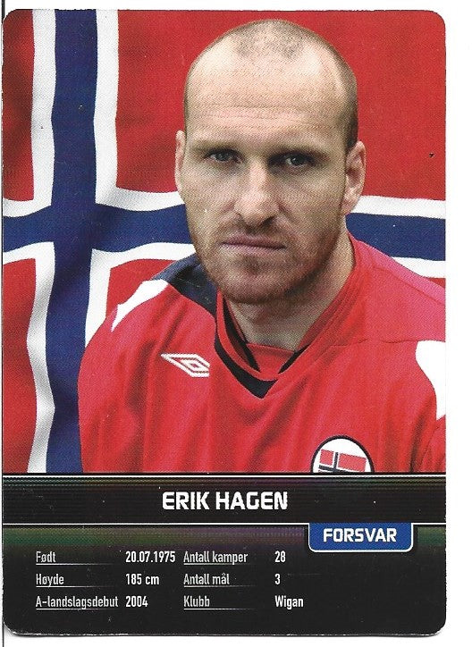 A-LANDSLAGET - HERRER - ERIK HAGEN