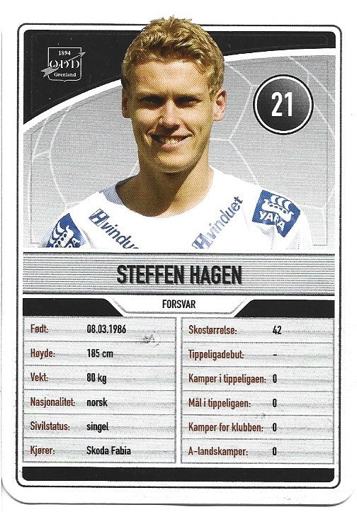 ODD GRENLAND - STEFFEN HAGEN