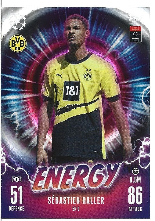 EN9 - SEBASTIEN HALLER - BORUSSIA DORTMUND - ENERGY #50