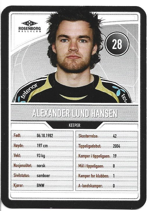 ROSENBORG BK - ALEXSANDER LUND HANSEN