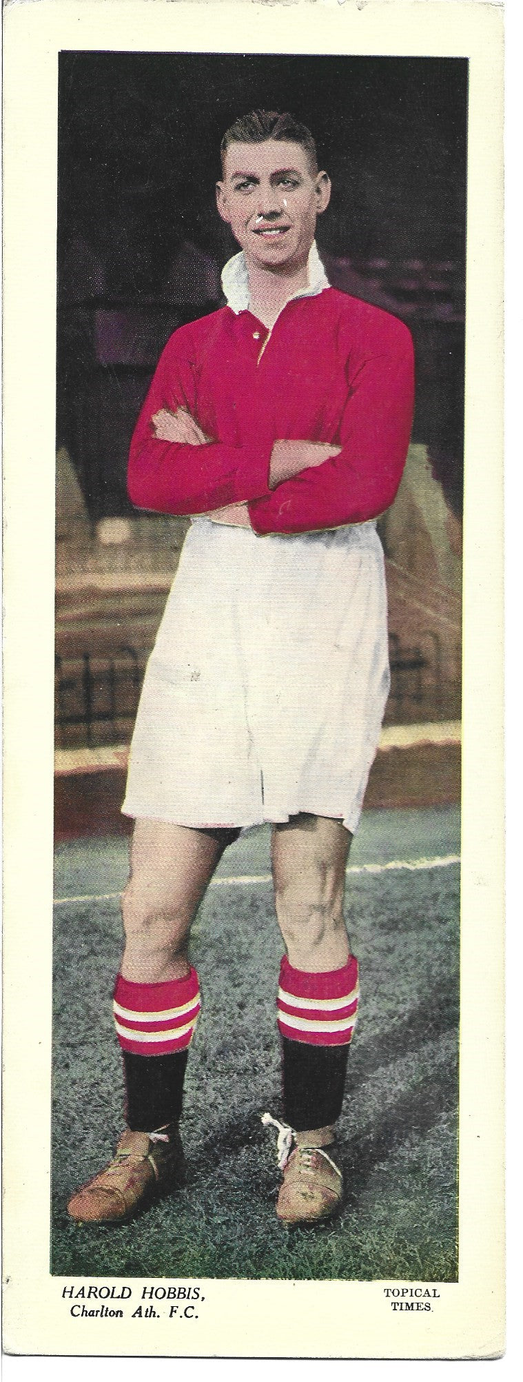 HAROLD HOBBIS - CHARLTON ATH. F.C