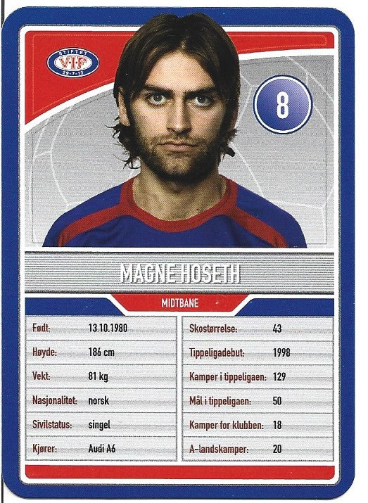 VÅLERENGA IF - MAGNE HOSETH