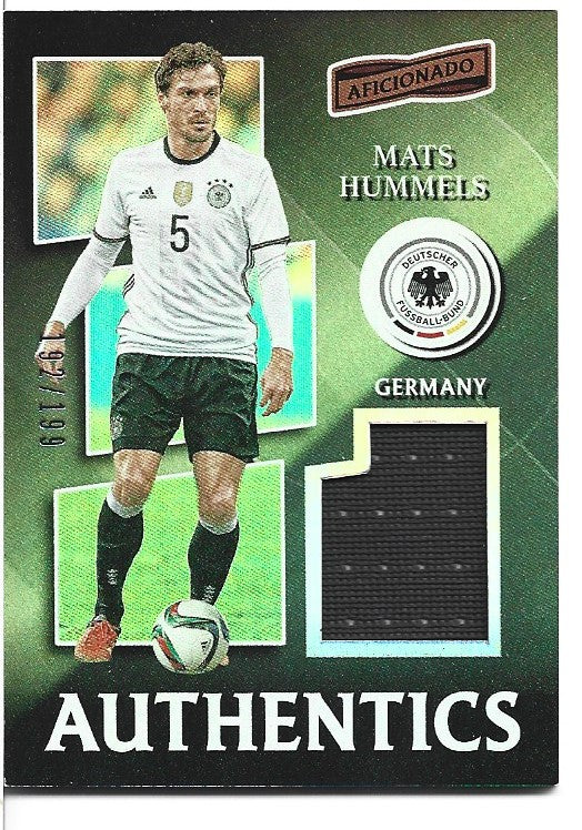 A-MH - MATS HUMMELS - GERMANY - AUTHENTICS #199