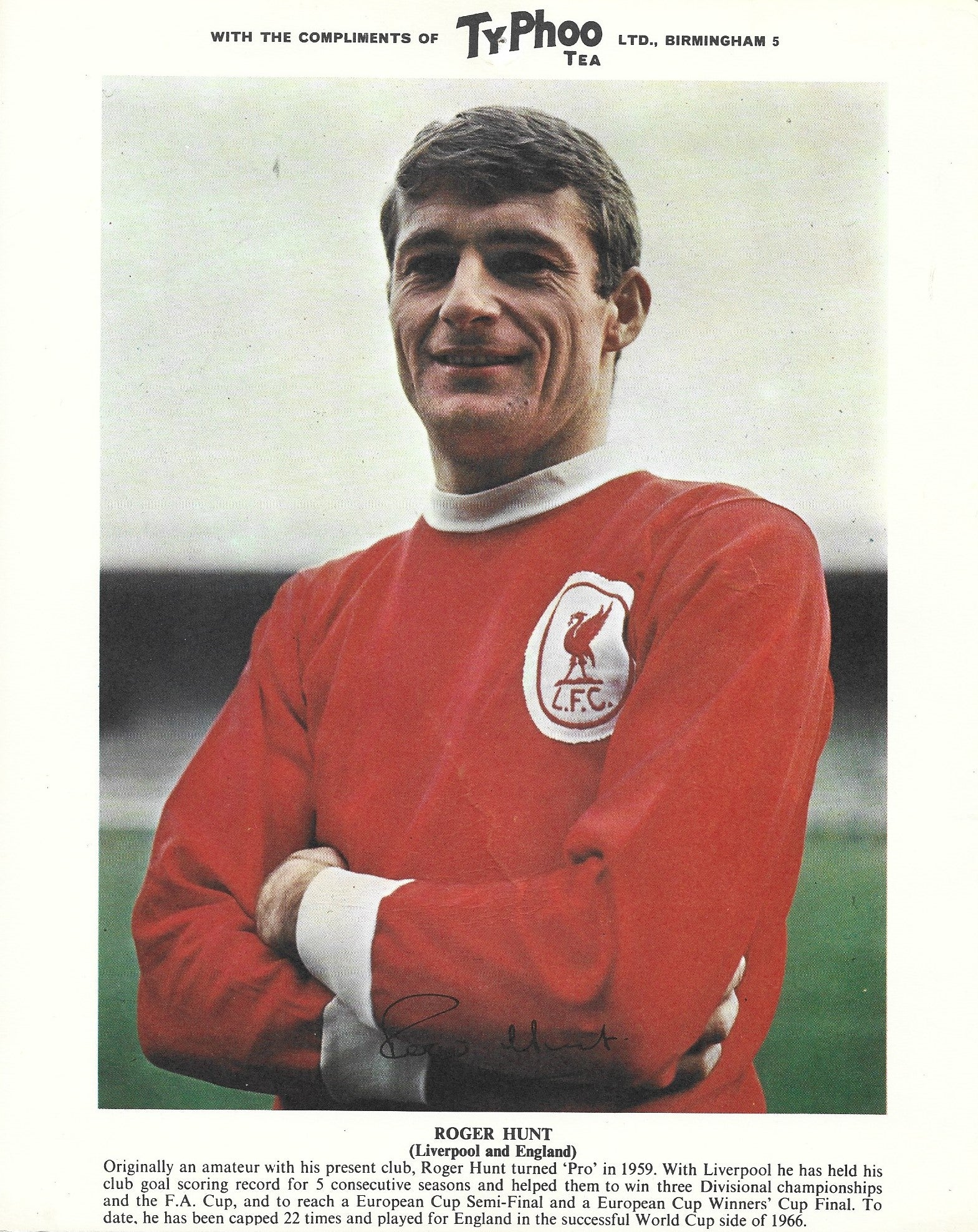 ROGER HUNT - LIVERPOOL
