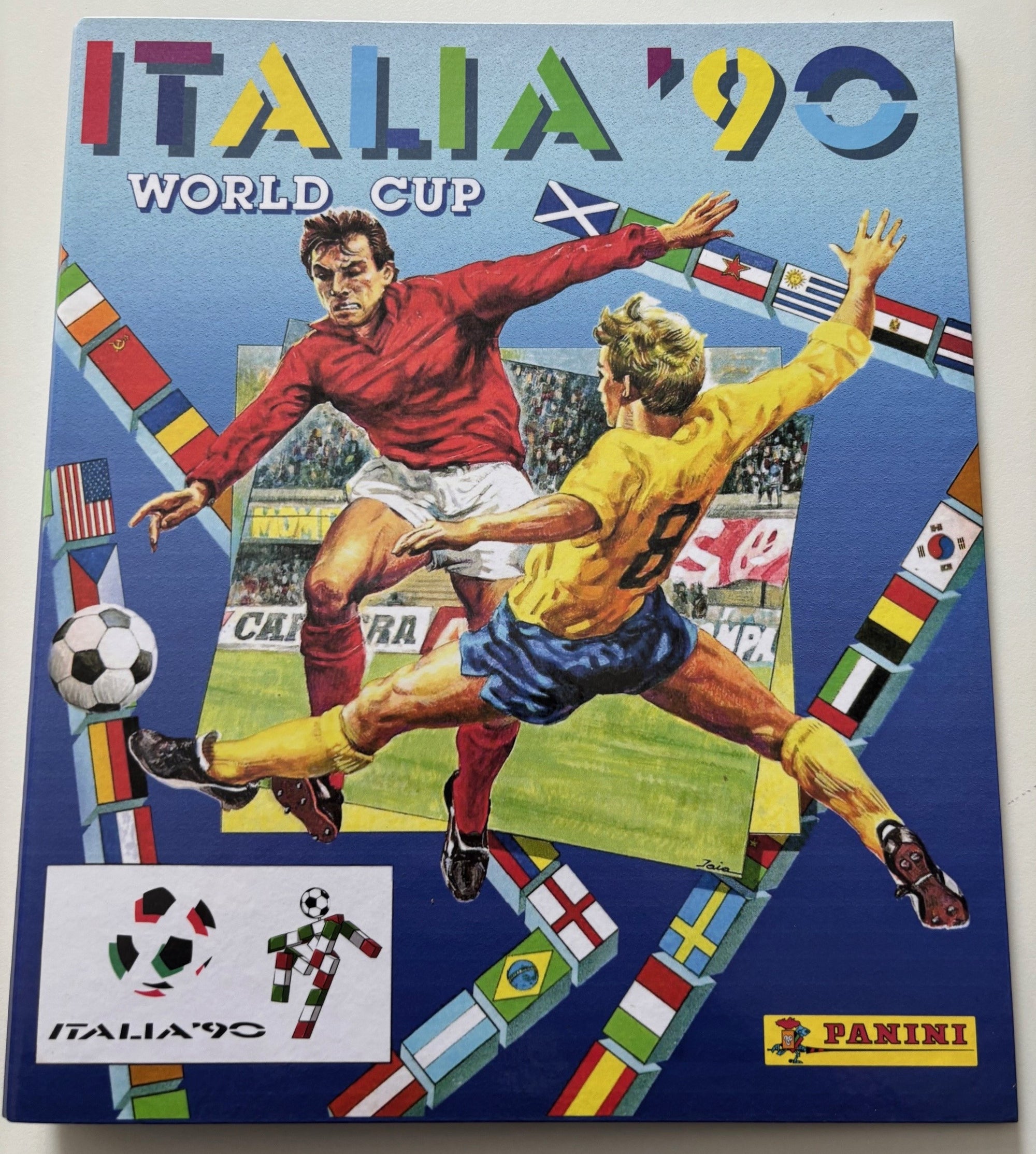 000. 4-RINGS PERM - PANINI - FIFA WORLD CUP 1990 - ITALY