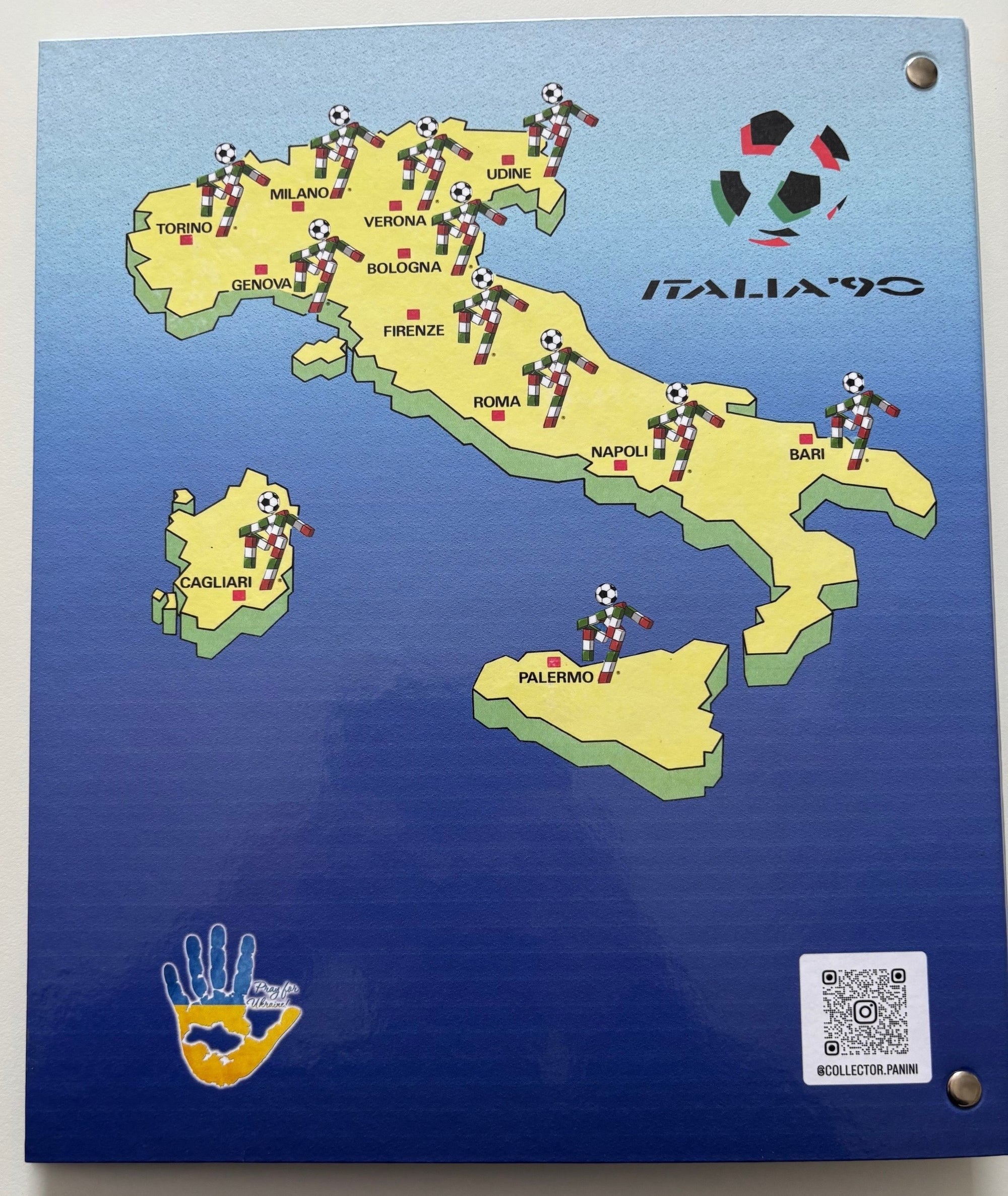 000. 4-RINGS PERM - PANINI - FIFA WORLD CUP 1990 - ITALY