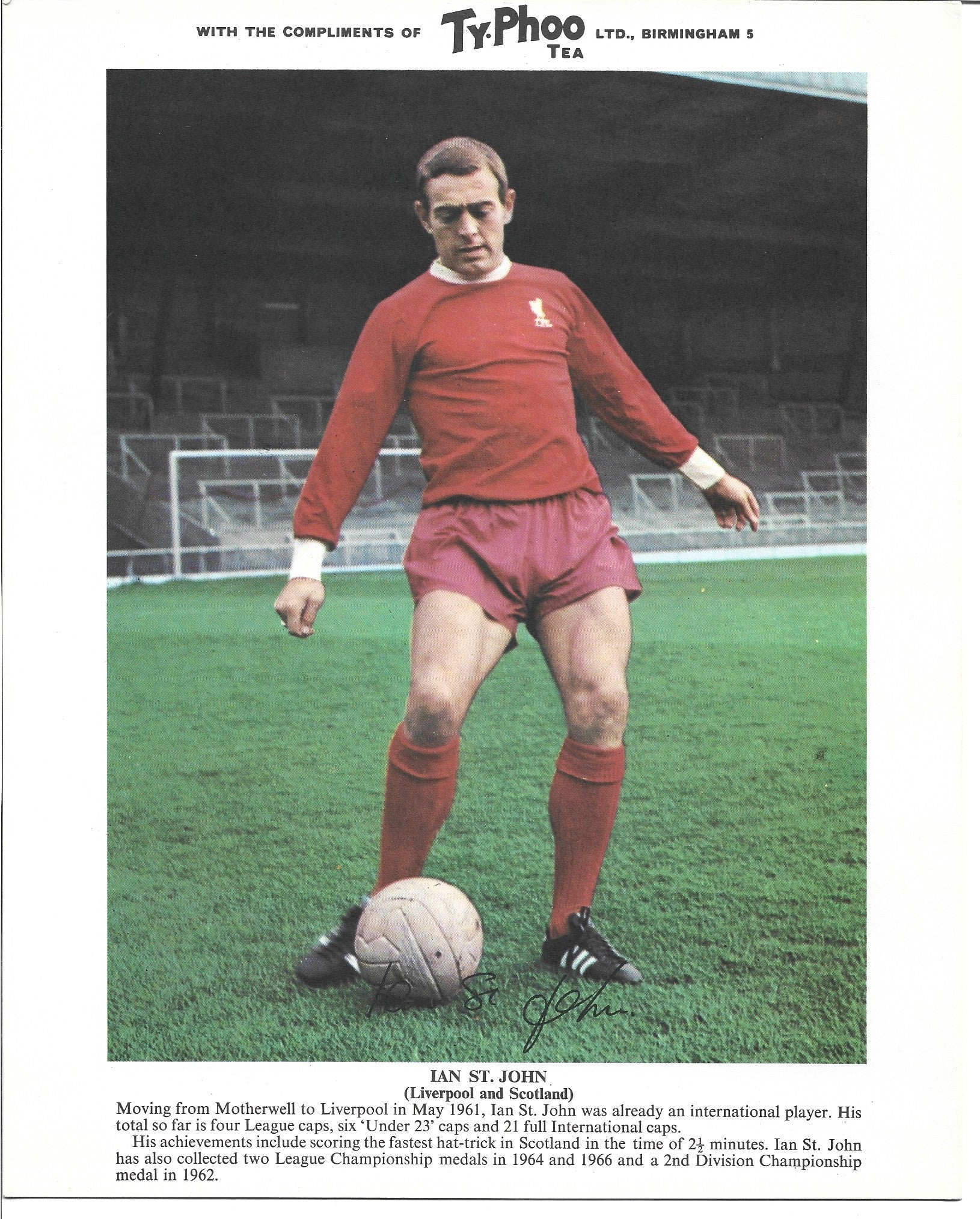 IAN ST. JOHN - LIVERPOOL