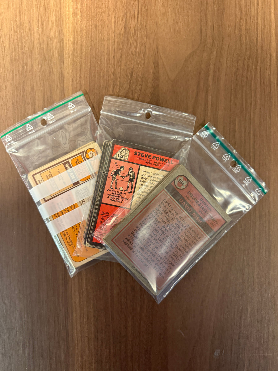 DERBY COUNTY - "VINTAGE-LOT" - 3X TOPPS