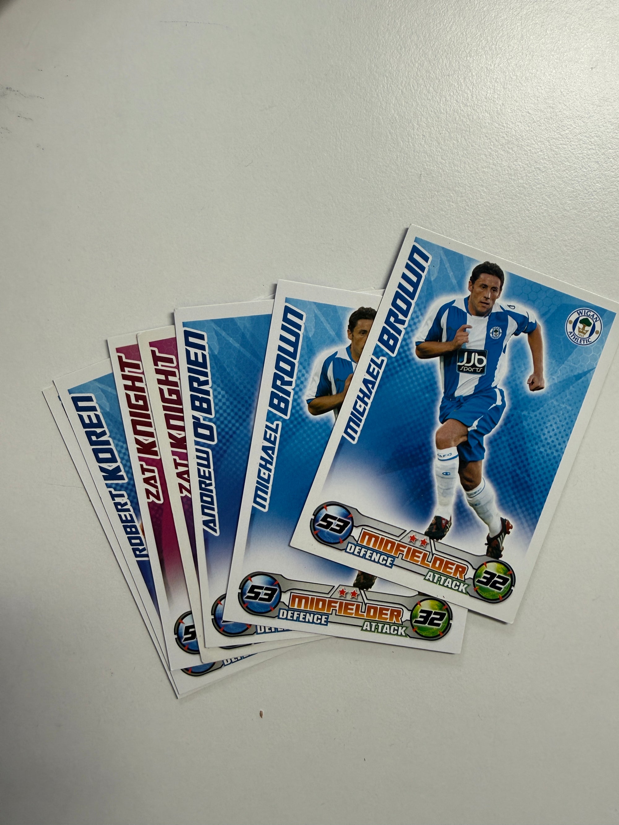 MATCH ATTAX LOT - 204 KORT - 7 SERIER