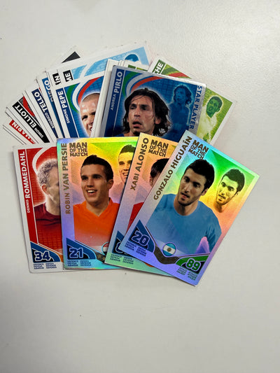 MATCH ATTAX LOT - 204 KORT - 7 SERIER