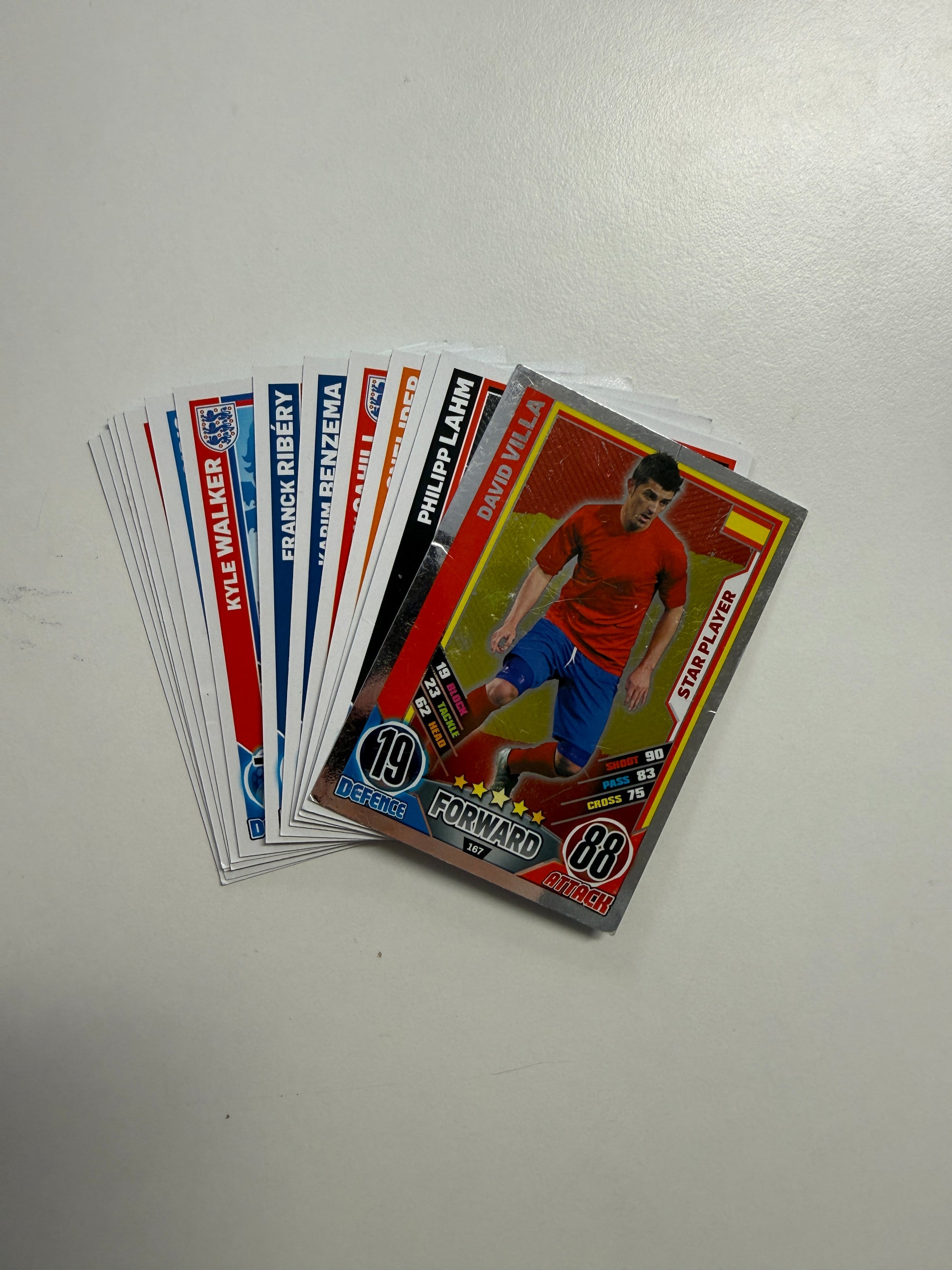 MATCH ATTAX LOT - 204 KORT - 7 SERIER