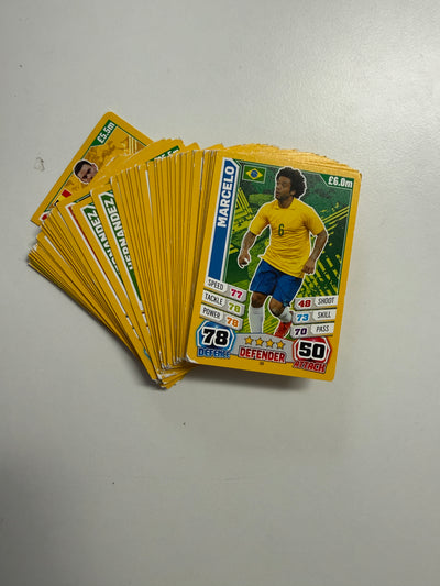 MATCH ATTAX LOT - 204 KORT - 7 SERIER