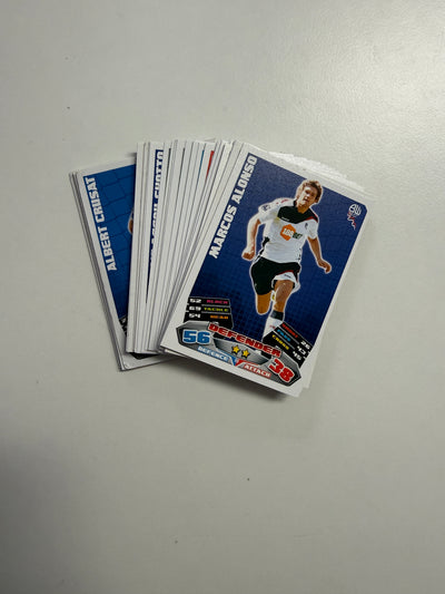 MATCH ATTAX LOT - 204 KORT - 7 SERIER