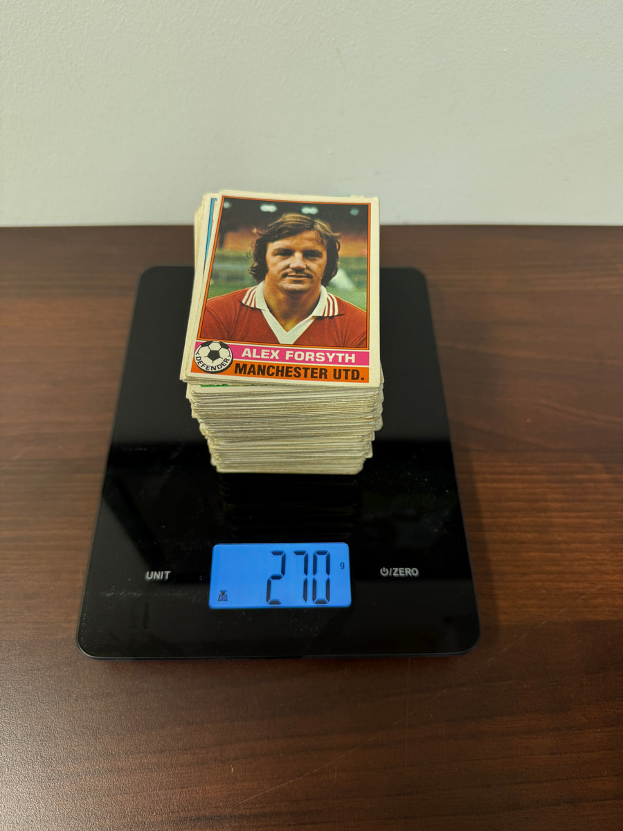 000. TOPPS 1977/78 RED BACKS - LOT - 270G