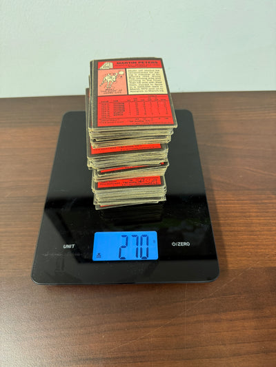 000. TOPPS 1977/78 RED BACKS - LOT - 270G