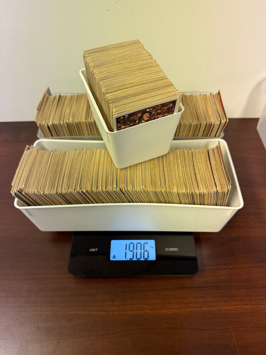 000. TOPPS 1977/78 RED BACKS - LOT - 1,9KG