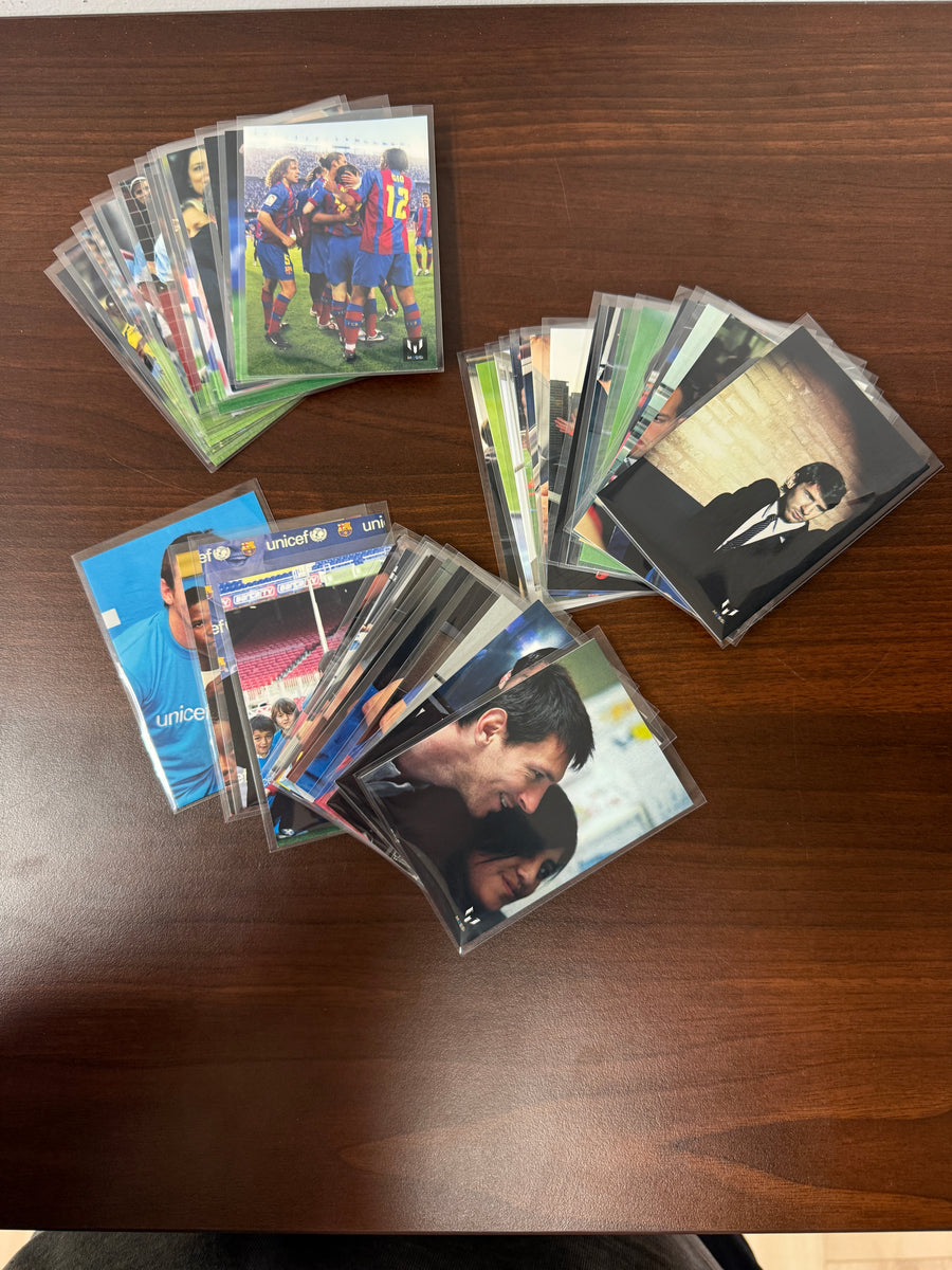 000. MESSI ICONS OFFICIAL SERIES - LOT - 45 ULIKE KORT