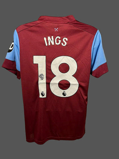 DANNY INGS - SIGNERT DRAKT MED EKTEHETSBEVIS/COA