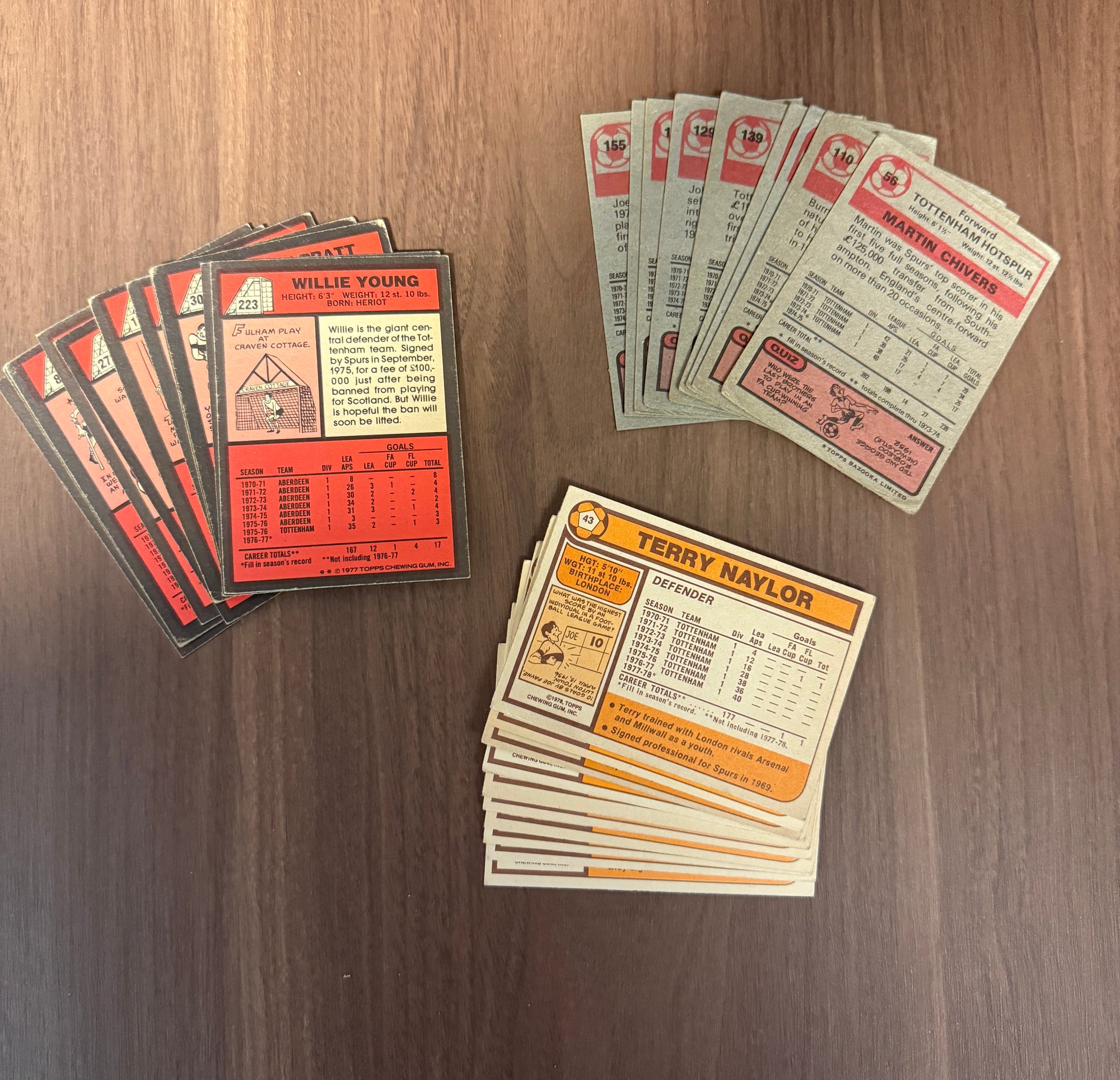 TOTTENHAM HOTSPUR - VINTAGELOT - 3 ÅRGANGER