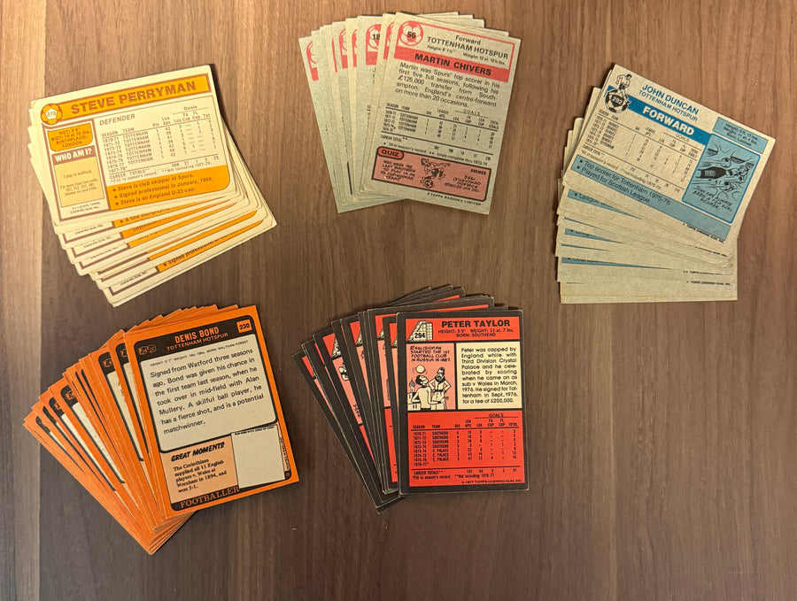 TOTTENHAM HOTSPUR - "SUPERLOT" - VINTAGE STYLE - 5 ÅRGANGER