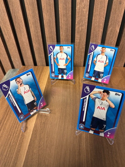 TOTTENHAM HOTSPUR - LOT - TOPPS PREMIER LEAGUE 2026 - BLUE PARALLELL