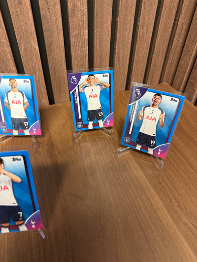 TOTTENHAM HOTSPUR - LOT - TOPPS PREMIER LEAGUE 2026 - BLUE PARALLELL