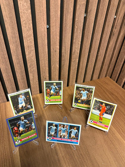 MANCHESTER CITY - LOT - TOPPS ONDEMAND - 6 KORT